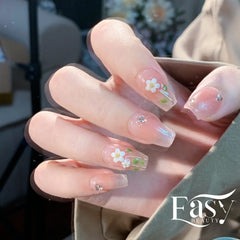 Dainty Blossom Nail Wraps - Petite Series