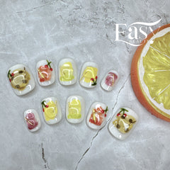 Summer Blossom Nail Wraps - Petite Series