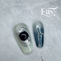 Icy Swirl Nail Wraps - Bold Series