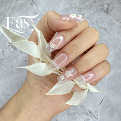 Subtle Blossom: Classic Series Nail Wear