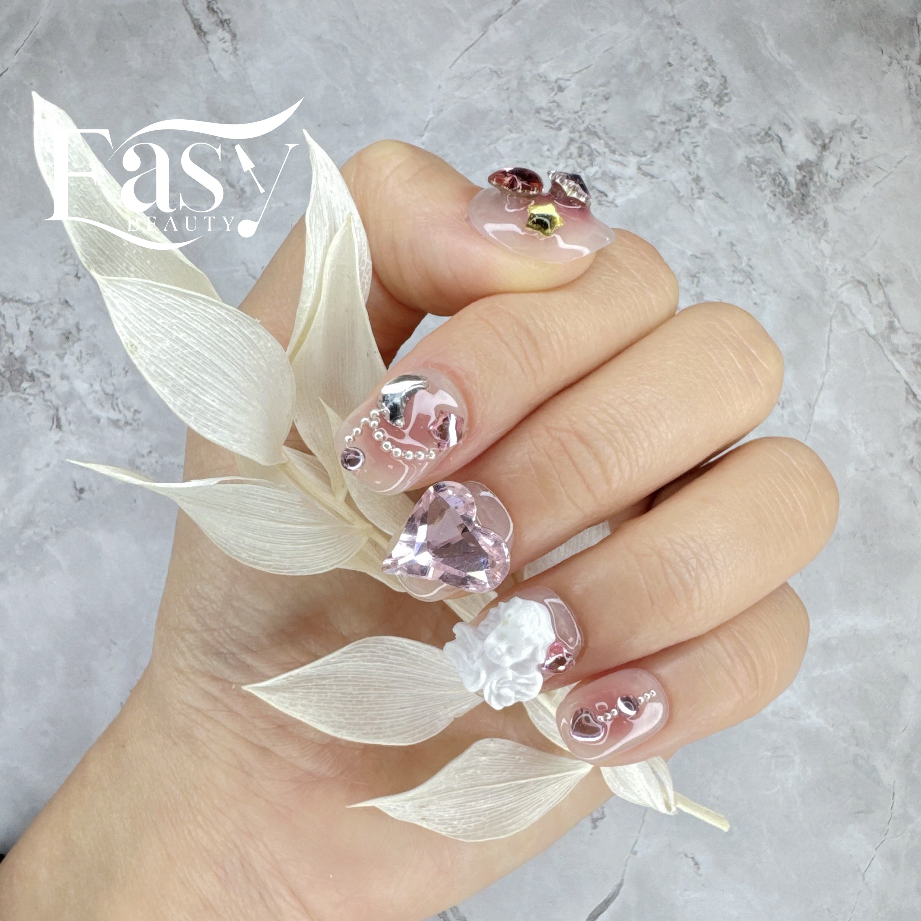 Gemstone Allure Nail Wraps - Extravagant Series