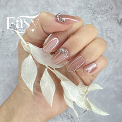 Blush Shimmer Nail Wraps - Classic Series