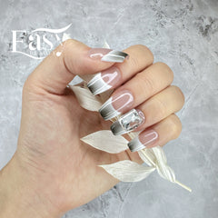 Sleek Elegance Nail Wraps - Classic Series