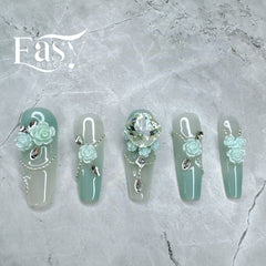 Mint Blossom Elegance - Petite Series