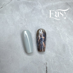 Mystic Marble - Gold Flecked Press-On Nails