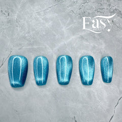 Electric Blue Sparkle Nail Wraps - Bold Series