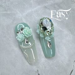 Mint Blossom Elegance - Petite Series