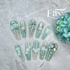 Mint Blossom Elegance - Petite Series