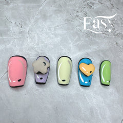 Abstract Mélange - Artistic Series Press-On Nail